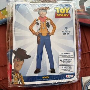 Disguise Woody Costume for Kids - Blue, Yellow, Brown